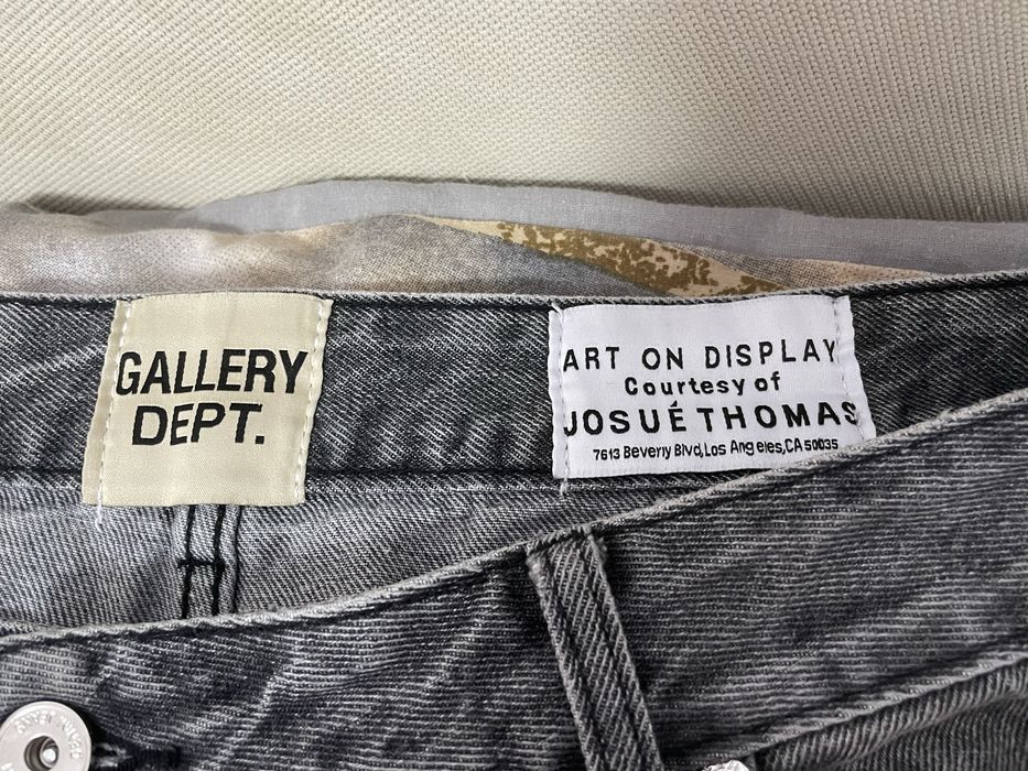 gray flared jeans Gallery dept / сірі флеред джинси Gallery dept
