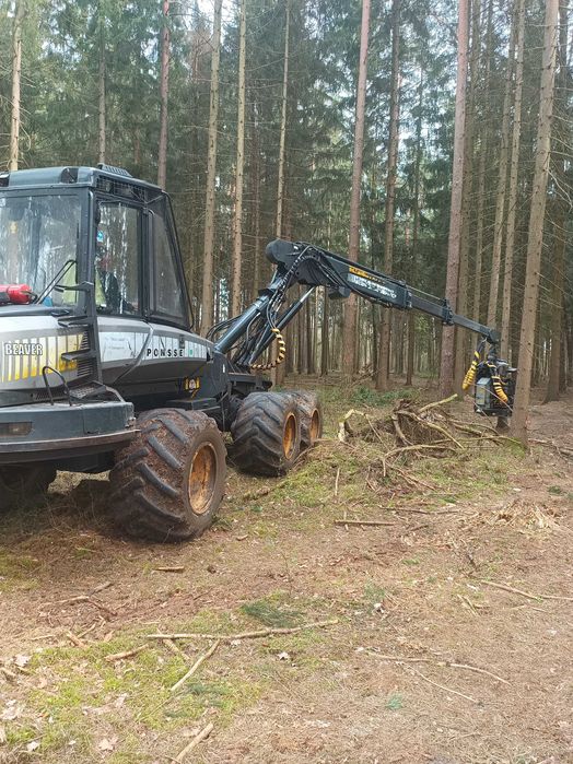 Okazja! Harvester Ponsse Beaver '07 Głowica H60, dźwig HN200 harwester
