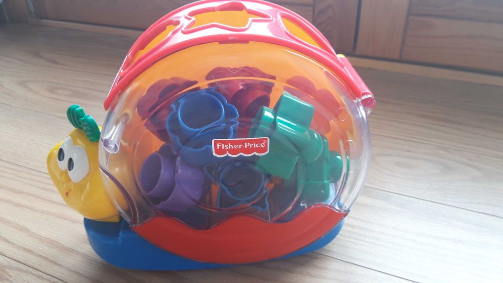 Brinquedos Bebé FISHER PRICE - Puzzle, Caracol,Blocos Encaixar,Comboio