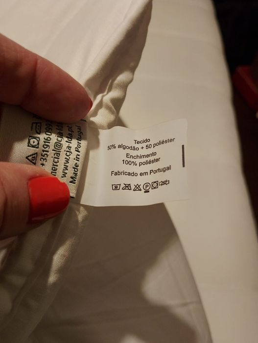 Edredões de hotel novos