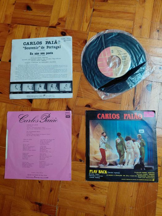 Pack Vinil Carlos Paião