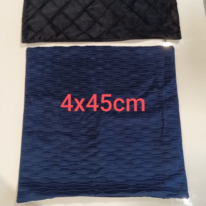 2 capas de almofada em veludo