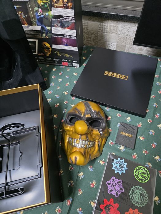 Edição colecção payday 3 com mascara