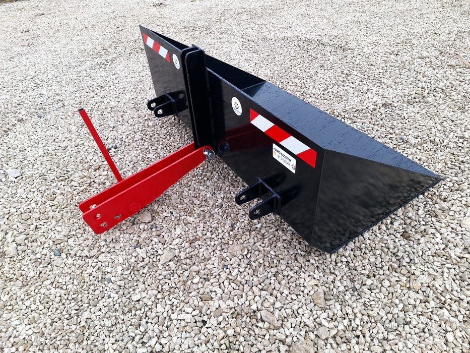 Łycha, łyżka, szufla na tył do minitraktorka,  Łycha z kiprem na tył