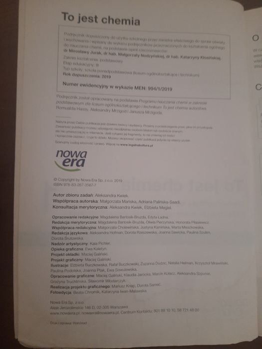 To jest chemia 1