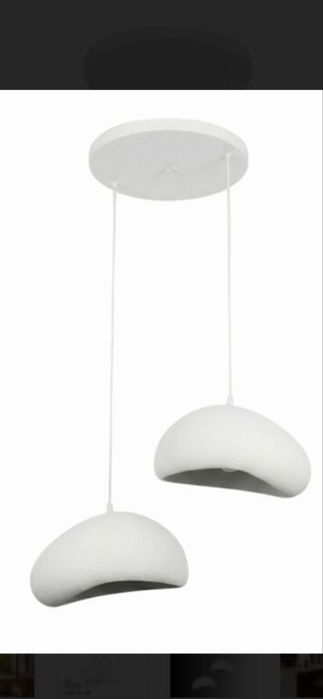 Lampa Opviq - Lampa wisząca w kolorze białym 60x120cm