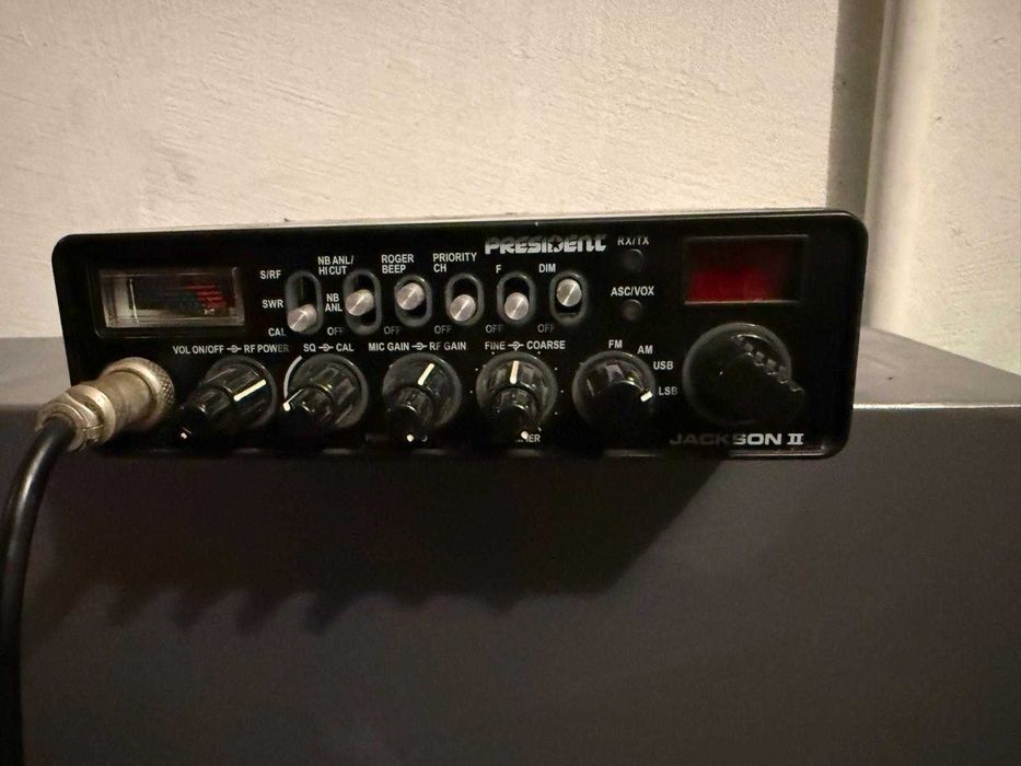 CB Radio President jackson II uszkodzony glosnik