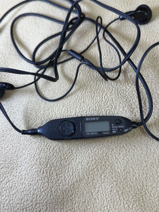 Sony Walkman WM‑GX614 | Zestaw kolekcjonerski z mikrofonem, pilotem,