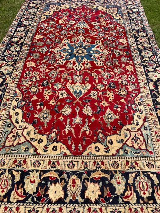 Nowy Dywan Wełniany Kaszmirowy Perski Iran Keshan 340x200 gal. 28 tyś