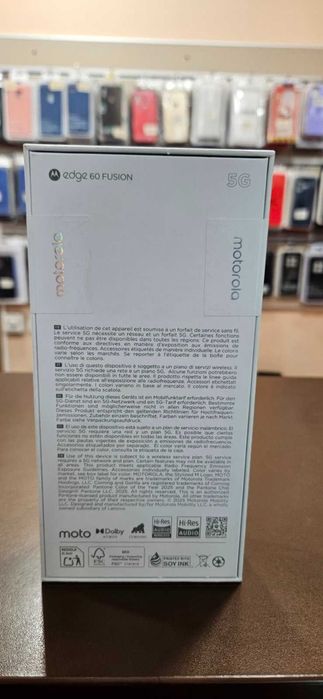Motorola Edge 60 Fusion 8/256Gb, Gray/Blue (XT2503-4) UA