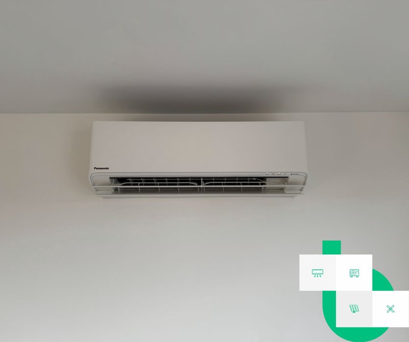 Klimatyzator z montażem