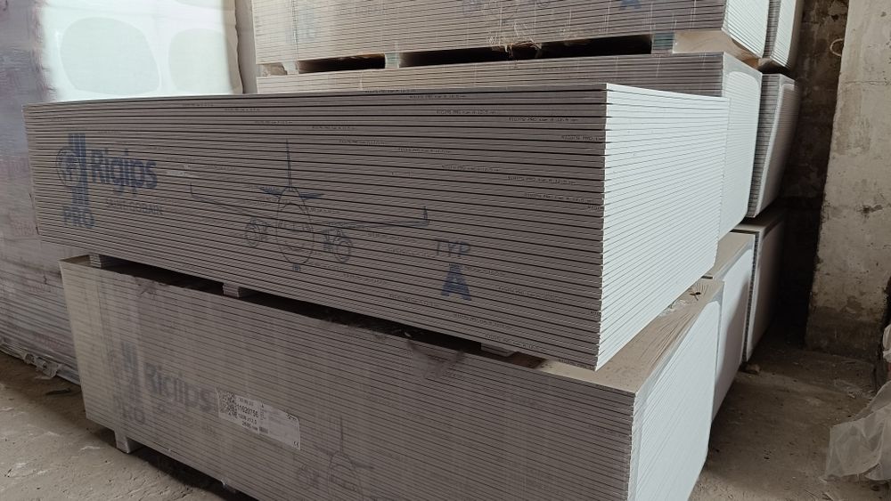 Гіпсокартон Кнауф, Даногіпс, Регіпс