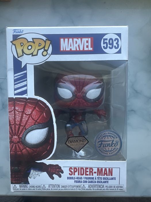 Блискучий Fanko Pop Spider Man