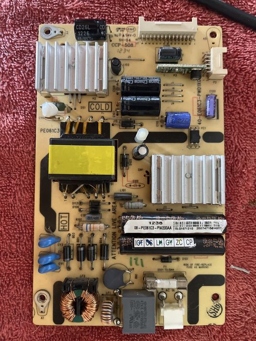 Блок живлення від телевізора