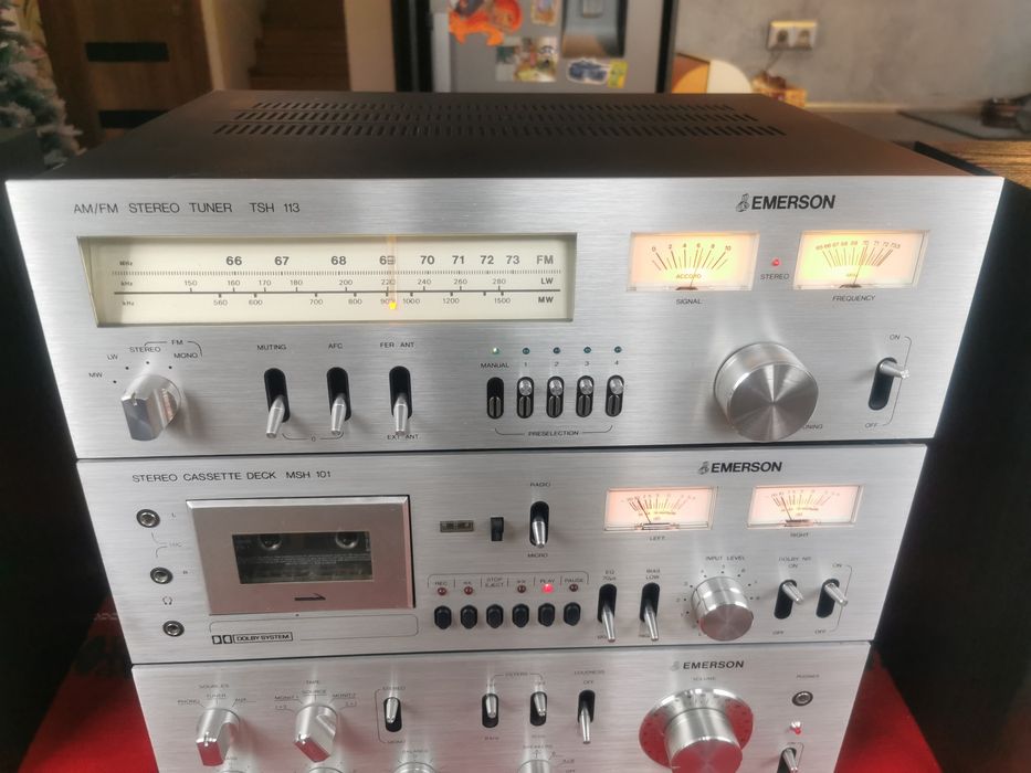 Wieża Unitra EMERSON WS 403, TSH 113, MSH 101 Super Stan Diora Radmor