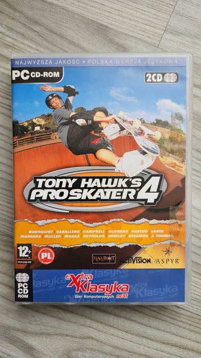 Tony Hawk's Pro Skater 4, wersja PL, PC 2004