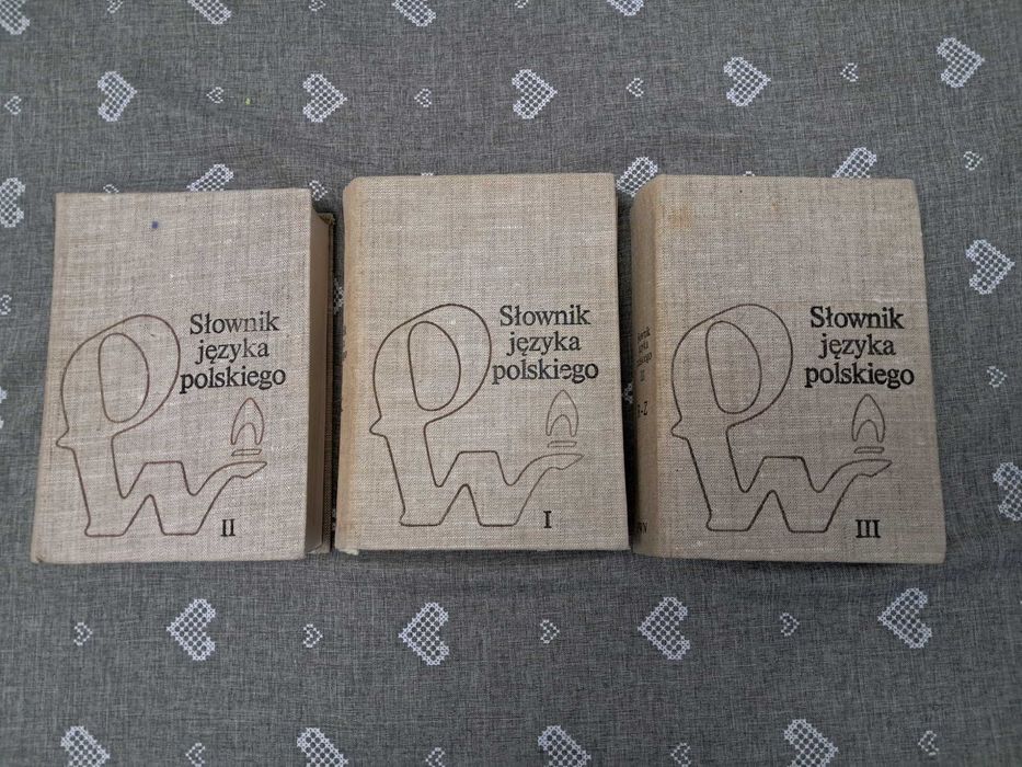 Słownik Języka Polskiego - 3 tomy - twarda oprawa - PWN - 3290 stron