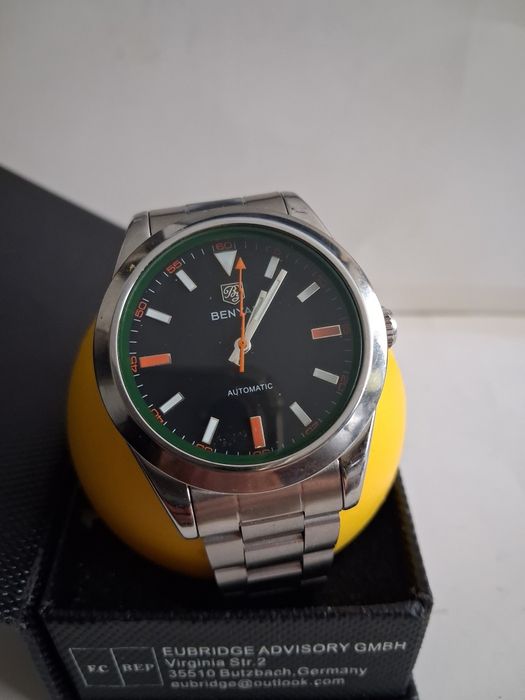Męski zegarek Benyar automat
