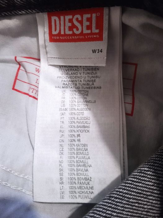 Diesel джинсы 34/32 модель d-macs