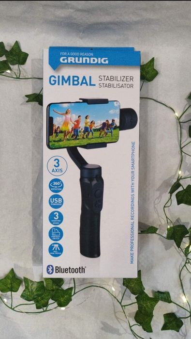 Stabilizator gimbal 360° Grundig Nowy