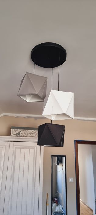 Lampa wisząca potrójna