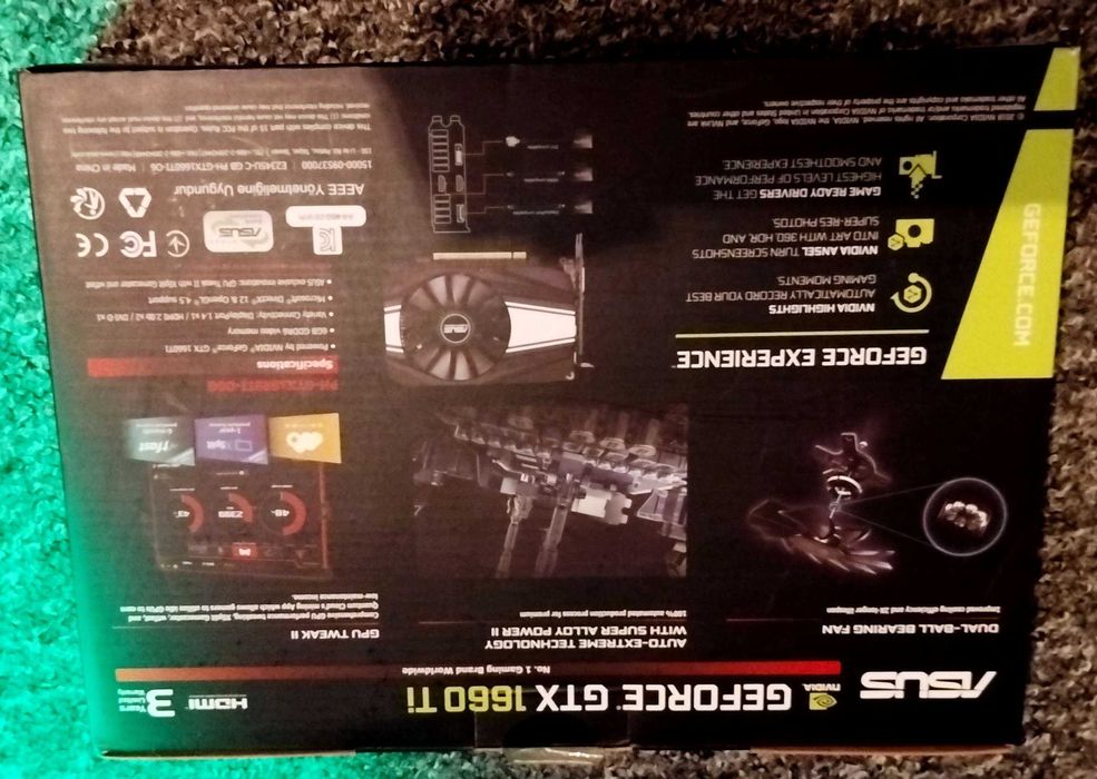 Geforce Gtx 1660 TI OC 6gb Asus Phoenix