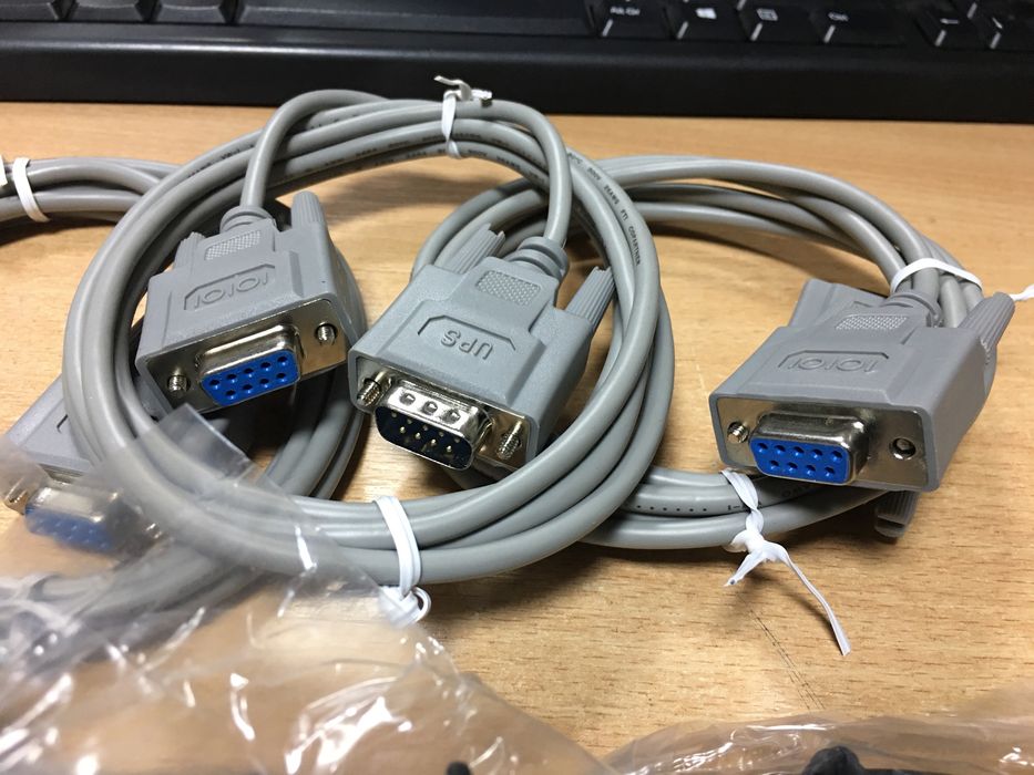 Кабели USB-А-В, сетевые, телефонные. Все по 125 грн.