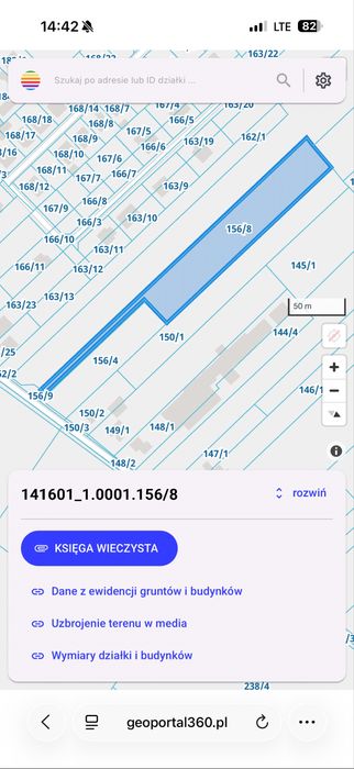 Działka budowlana Ostrów Mazowiecka szkoła cisza