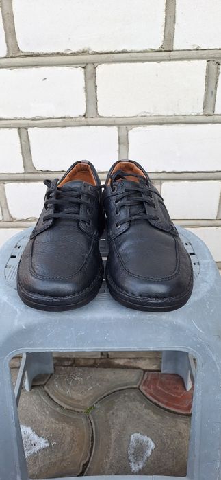 Clarks кроссовки мокасины оригинальные натуральная кожа раз 43,5-44