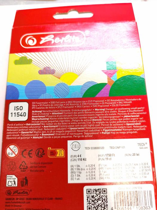 Pisaki Herlitz 20 szt.