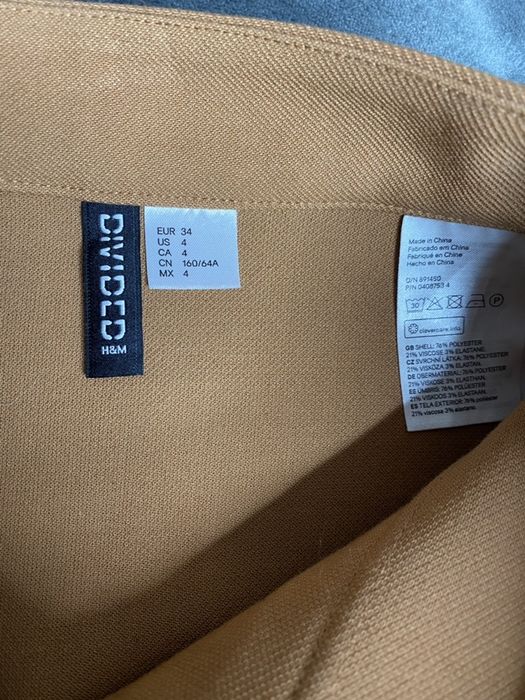Nowa spodniczka spodnica mini h&m 34 xs