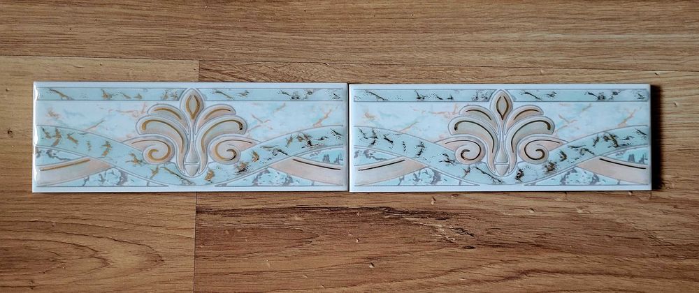 ozdobne płytki ceramiczne 200/70mm 29 sztuk