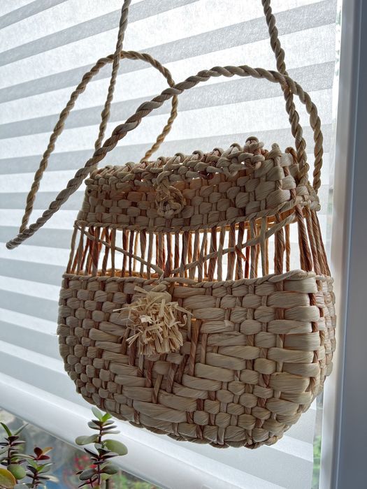 Плетенная сумочка