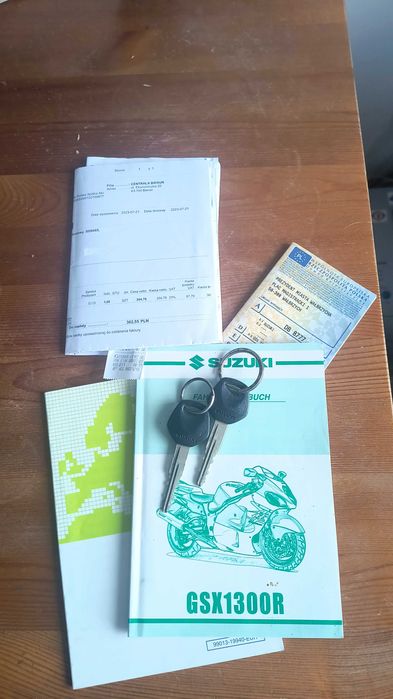 Suzuki Hayabusa Gsxr1300 Gsxr 2003r. 74tys km Stan b.d Prywatnie
