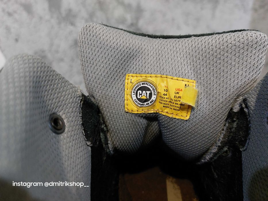 Черевики шкіряні CAT Certus Hi Ankle Boots