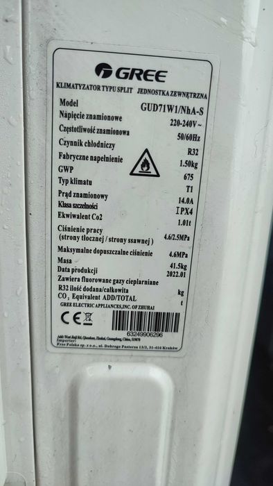 Klimatyzacja podsufitowa