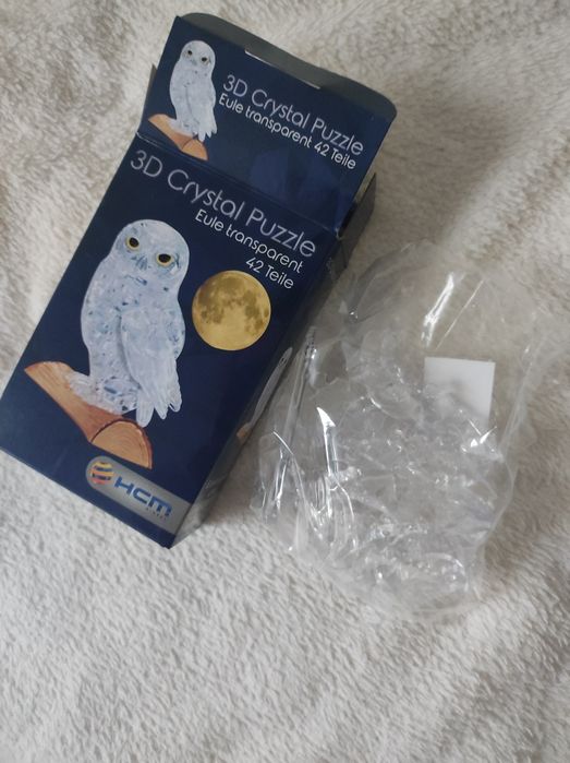 3D Crystal Puzzle Sowa