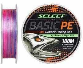 Шнур рыболовный Select Basic PE 100м, 150м/ Select Sprint PE