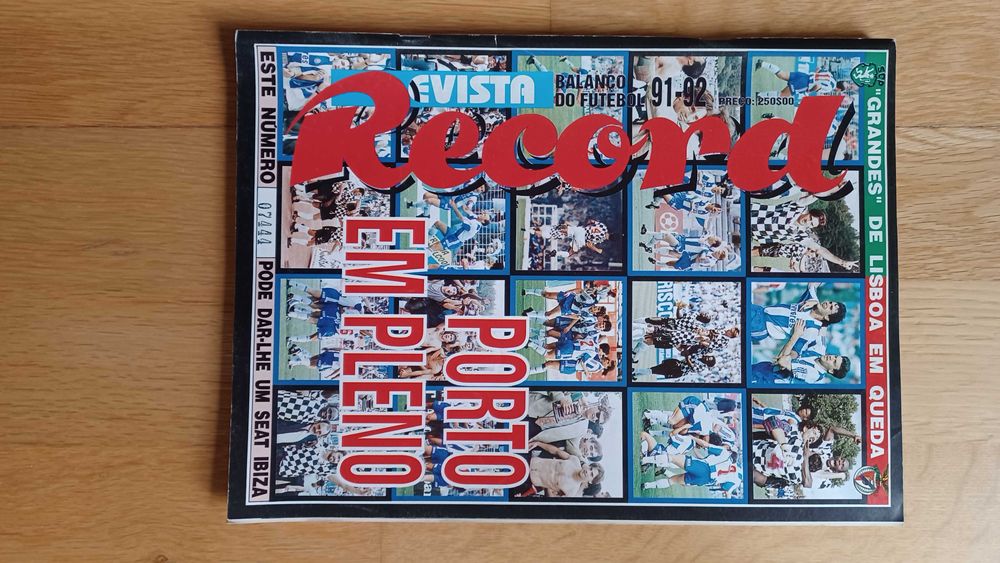 Revista - Época de futebol 1991/1992