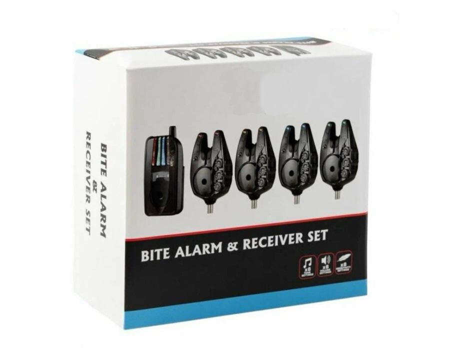 Риболовні Сигналізатори 4+1 Fox RX+ Bite