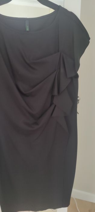 Vestido preto midi da Benetton M