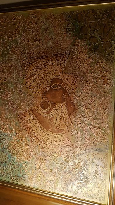 obraz kobieta 50 x 70 cm