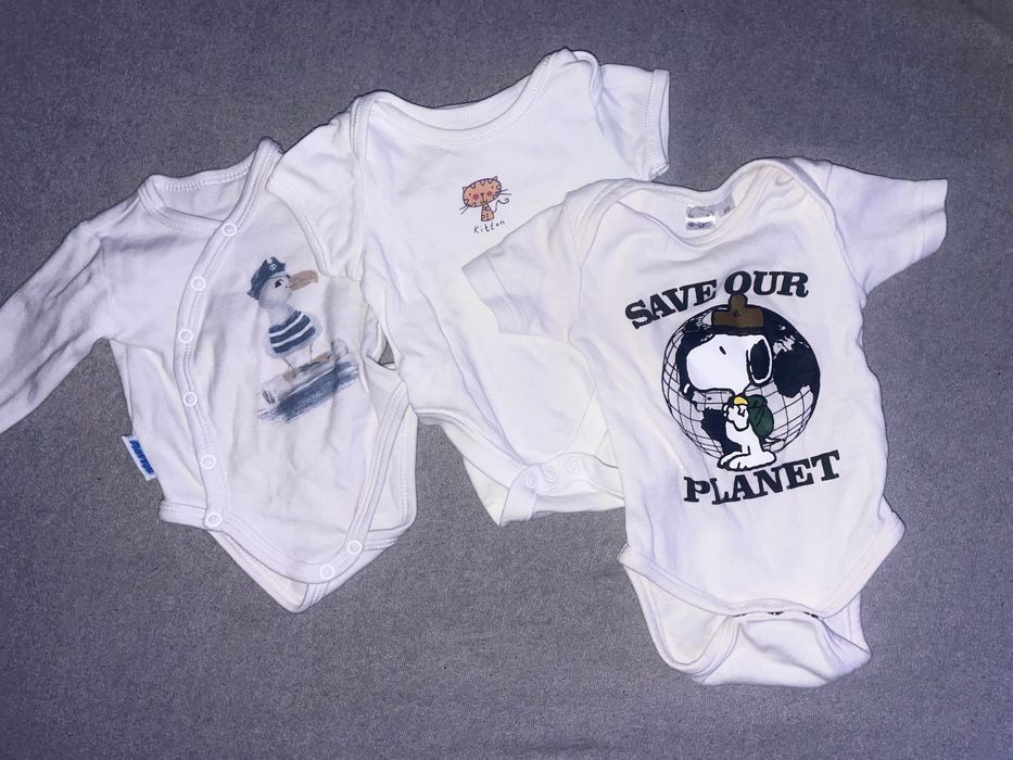 Дитячі бодікі. 56 розмір (0-1) місяць