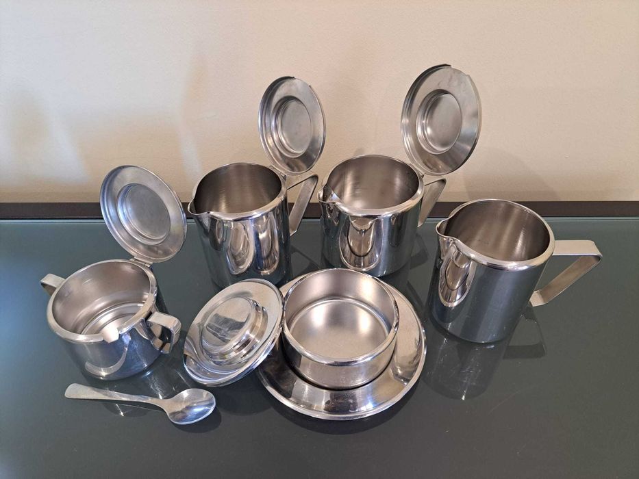 Conjunto de chá e café inox