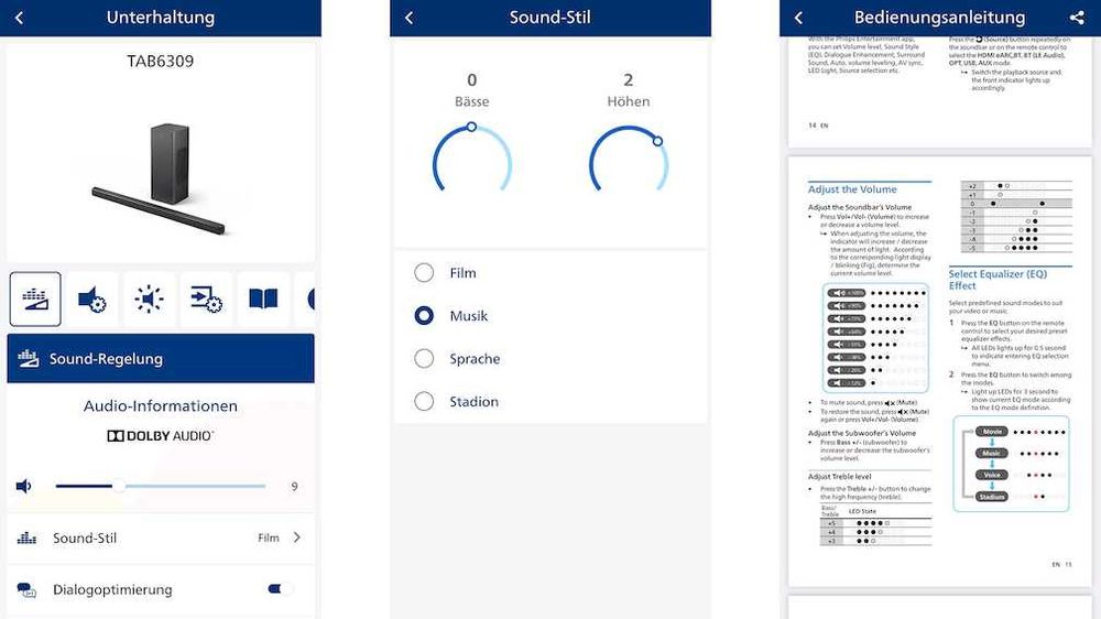 Soundbar Philips Dolby Atmos 320W (como nova)