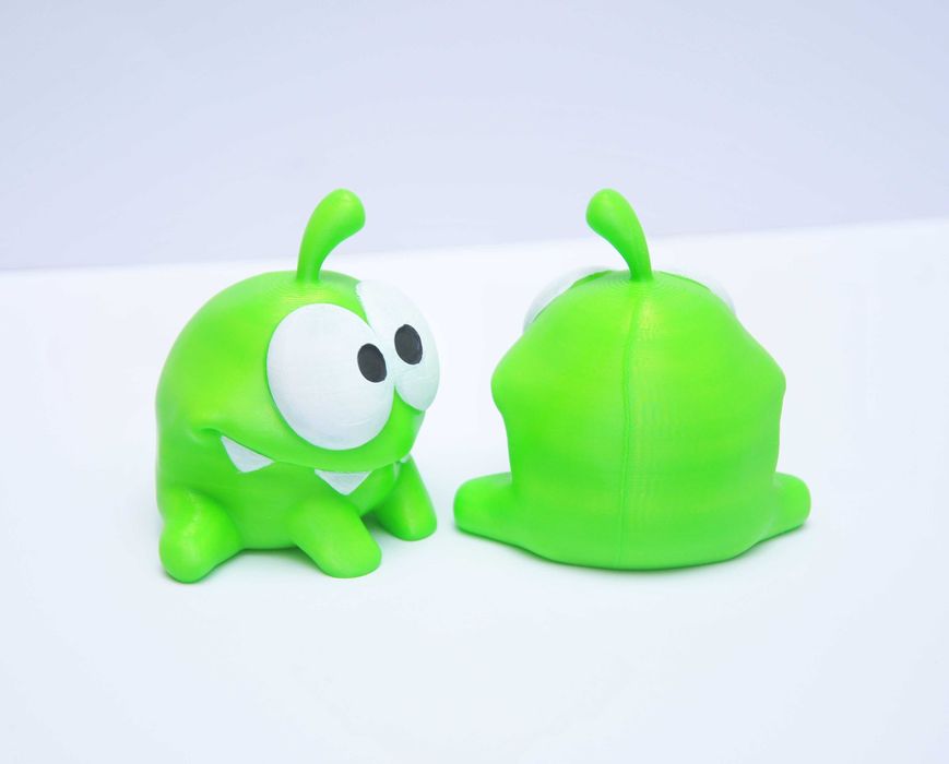 Фигурка Ам Ням малыш монстрик Om Nom Cut the Rope Ам Нем игрушка