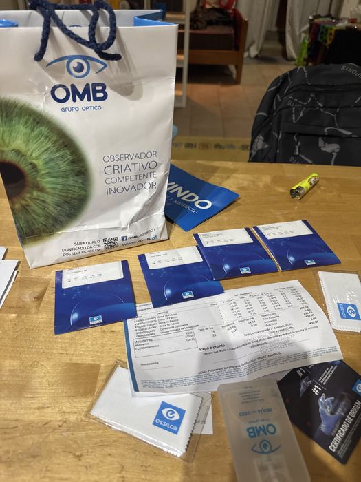 Lentes para armacao de oculos do sol e de grau