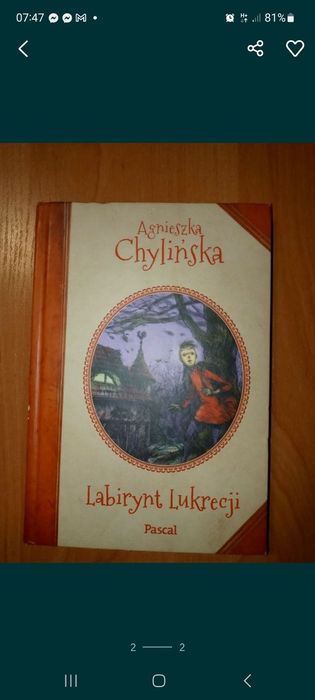 Książka Agnieszki Chylińskiej