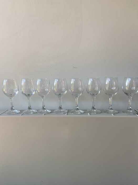 Copos de vinho vidro