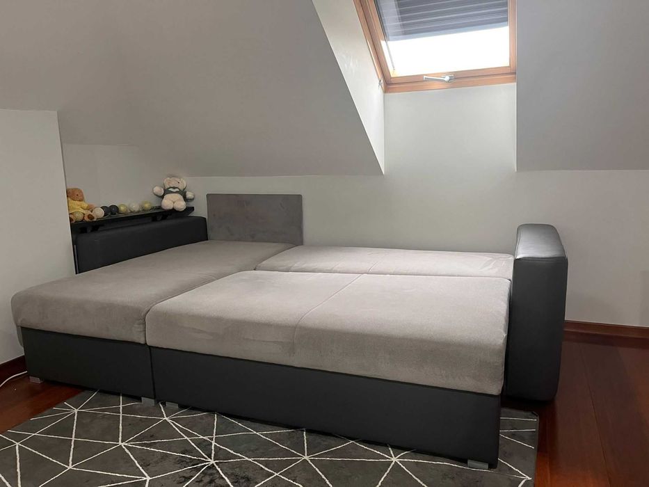 łóżko, rogówka, sofa, młodzieżowe, dziecięce, spanie